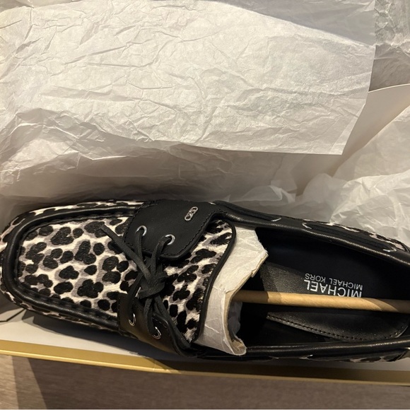 Brand new Michael Kors Cameron women Platform Loafers – Leopard Print 9! - Picture 10 of 13